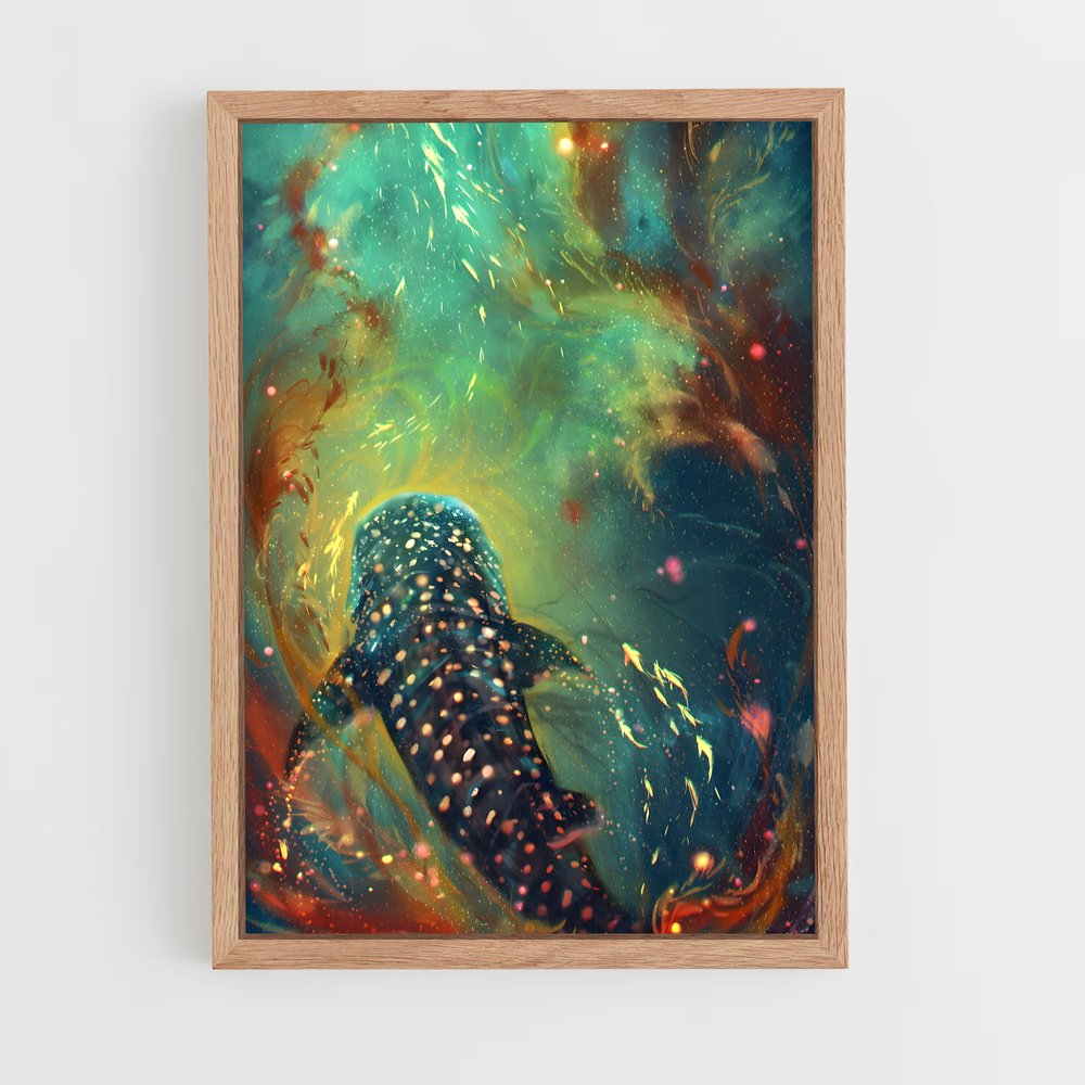 Poster La Chanson des Profondeurs – affiche Art spatial (vue 4)